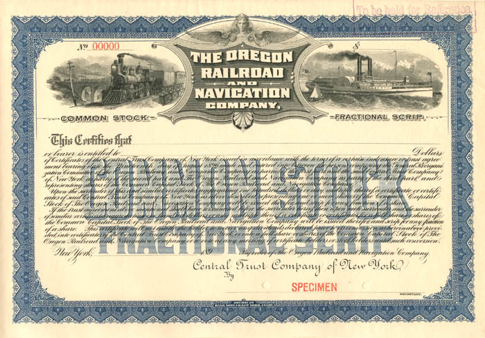 Oregon Railroad and Navigation Co.